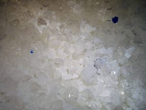 Tigerino Crystals nicht klumpendes Katzenstreu wurde benutzt